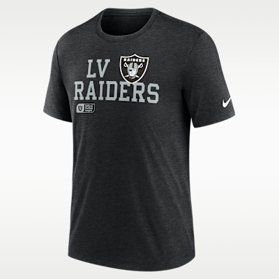 Las Vegas Raiders Overlap Lockup Men's Nike NFL T-Shirt