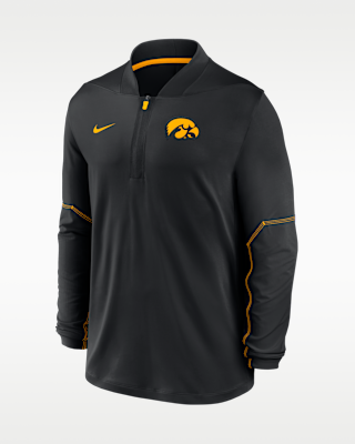 Мужские Iowa Sideline Nike Dri-FIT College 1/2-Zip Top