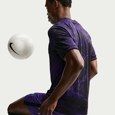 Nike FC Barcelona Deplasman Kobe Dri-FIT Futbol Maç Öncesi Erkek Futbol Üstü görsel 2