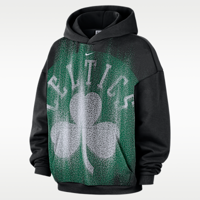 Nike Boston Celtics Standard Issue Fleece Kapüşonlu Erkek Basketbol Üstü