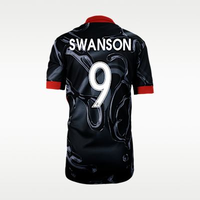 Mallory Swanson Chicago Stars FC 2025 Stadium Away Big Kids' Nike Dri-FIT NWSL Replica Jersey