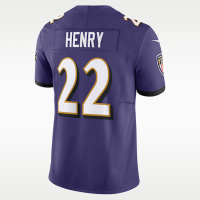 Jersey Nike Dri-FIT de la NFL Limited para hombre Derrick Henry Baltimore Ravens