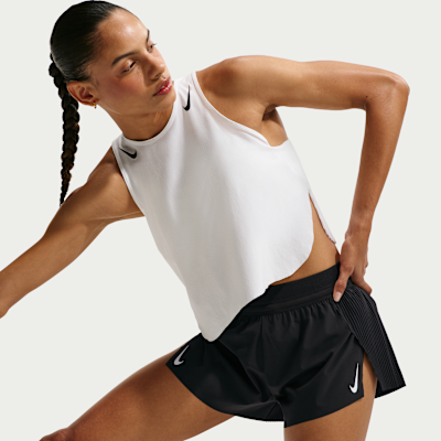 Nike AeroSwift Dri-FIT ADV Normal Belli 8 cm Slip Astarlı Kadın Koşu Şortu görsel 4