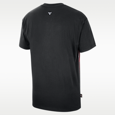 Nike Chicago Bulls Erkek Basketbol Tişörtü görsel 2