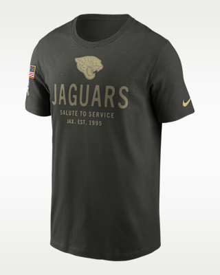 Jacksonville Jaguars Salute to Service Sideline Primary Edge Men's Nike Dri-FIT NFL T-Shirt
