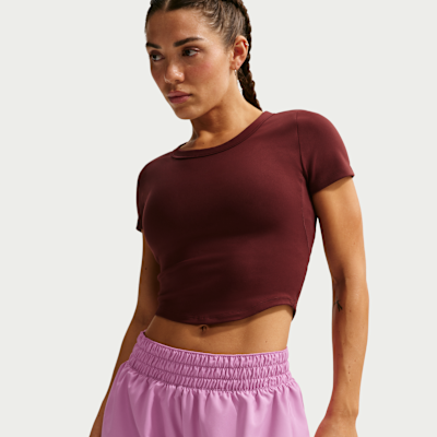 Nike One Dri-FIT Normal Belli 8 cm Slip Astarlı Kadın Şortu görsel 2