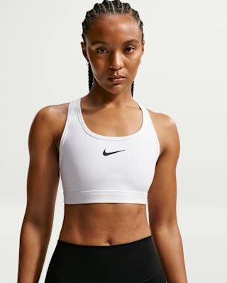 Женские Nike Swoosh Medium-Support Non-Padded Sports Bra