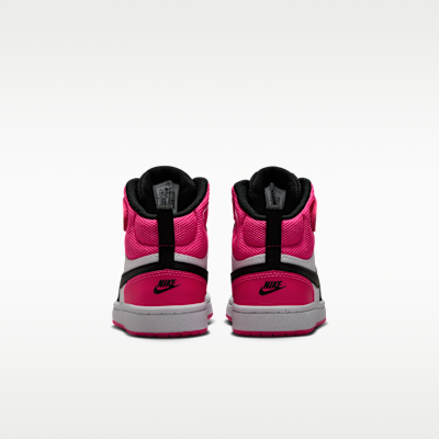 Nike Court Borough Mid 2 Tenis para niños de preescolar