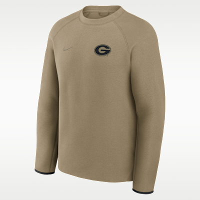 Georgia Tech Fleece Men's Nike College Pullover Crew