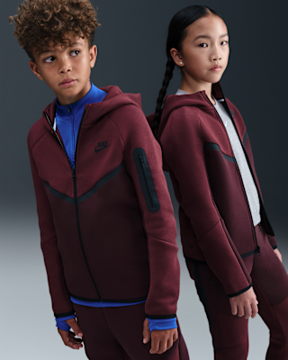 Детское худи Nike Sportswear Tech Fleece Big Kids' Full-Zip Hoodie