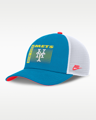 Мужские  New York Mets Neon 90s Rise Nike Dri-FIT MLB Trucker Adjustable Hat