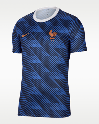 Мужские шорты FFF Nike Soccer Short-Sleeve Supporter's Top