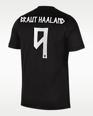 Мужские джерси Erling Braut Haaland Norway National Team 2026 Match Away Nike Dri-FIT ADV Soccer Jersey