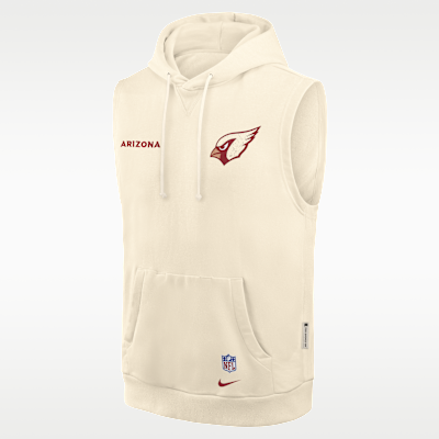Arizona Cardinals Rivalries Collection Sideline Men's Nike Dri-FIT NFL Sleeveless Pullover Hoodie