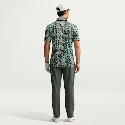 Nike Par Dri-FIT Tartan Camo Print Erkek Golf Polo Üstü görsel 5