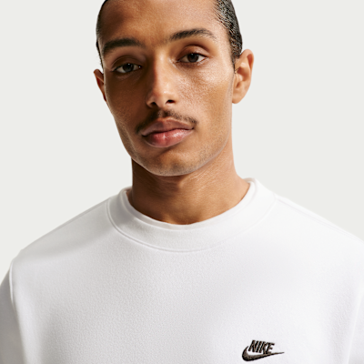 Nike Club Erkek Fleece Crew Üst görsel 3