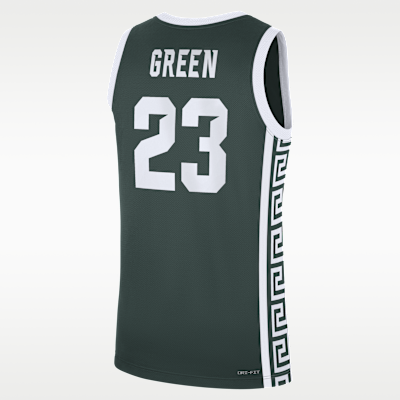 Michigan State Replica Men's Nike College Basketball Jersey