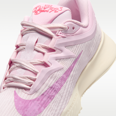 Nike Vapor Pro 3 Premium Toprak Kort Kadın Tenis Ayakkabısı görsel 7