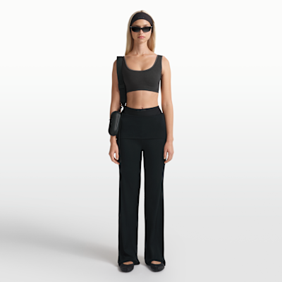 Bralette NikeSKIMS Ribbed Seamless med djup halsringning för kvinnor