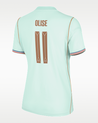 Женские джерси Michael Olise France National Team 2026 Stadium Away Nike Dri-FIT Soccer Jersey
