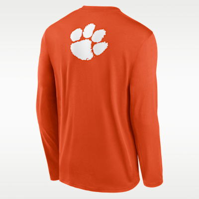 Clemson Primetime Legend 2-Hit Men's Nike Dri-FIT College Long-Sleeve T-Shirt