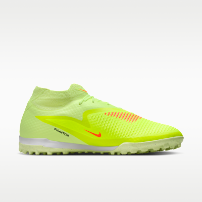 Tacos de fútbol para pasto sintético (turf) Nike Phantom 6 High Academy