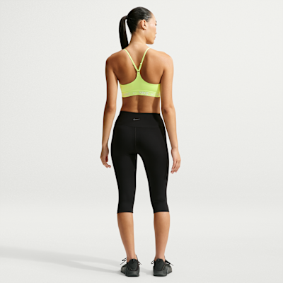 Nike Indy Hafif Destekli Pedli Ayarlanabilir Kadın Spor Sütyeni görsel 5