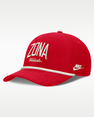 Женские Arizona Legacy Letter Rise Nike Dri-FIT College A-Frame Adjustable Hat
