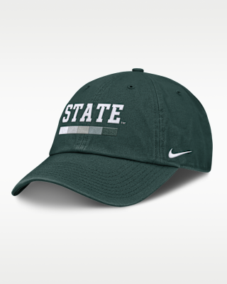Мужские  Michigan State Primetime Campus Club Nike College Adjustable Hat