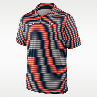 Polo universitario Nike Dri-FIT para hombre Auburn Tour Stripe