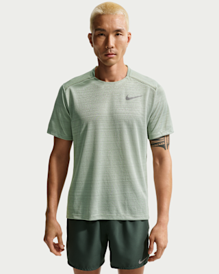 Мужские шорты Nike Dri-FIT Miler Short-Sleeve Top для бега