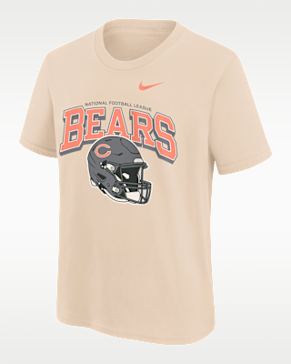 Детская футболка Chicago Bears Vintage Mod Easy Lane Big Kids' Nike NFL Short-Sleeve