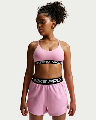 Детские  Nike Pro Big Kids' (Girls') Indy Bra