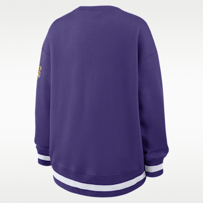 LSU Legacy Phoenix Women's Nike College Oversized Pullover Crew