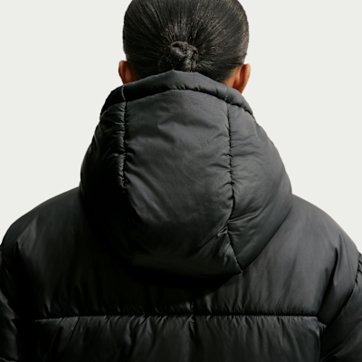 Nike Sportswear Classic Puffer Therma-FIT Bol Kapüşonlu Kadın Ceketi görsel 2