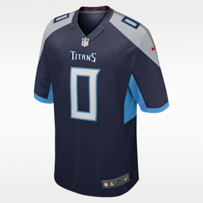 Jersey de fútbol americano Nike de la NFL Game para hombre Calvin Ridley Tennessee Titans