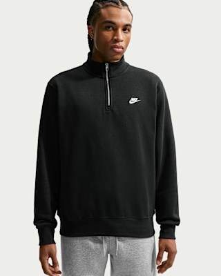 Мужские  Nike Sportswear Club 1/2-Zip Fleece Top
