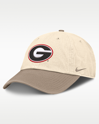 Мужские Georgia Natural Club Nike College Adjustable Hat