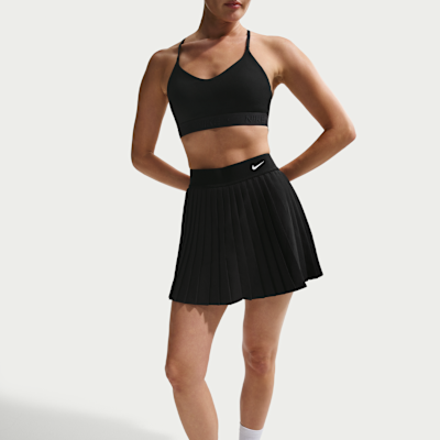 Nike Victory Dri-FIT Yüksek Belli Kadın Tenis Eteği görsel 2