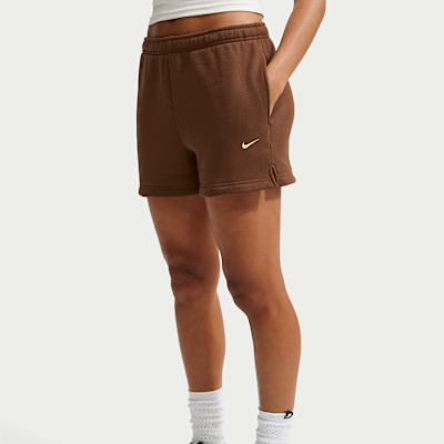 Nike Studio Fleece Orta Kalınlıkta Normal Belli Kadın Şortu görsel 2