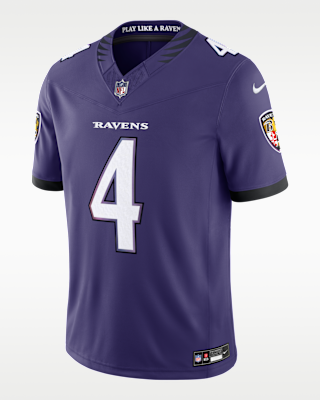 Мужские джерси Zay Flowers Baltimore Ravens Nike Dri-FIT NFL Limited Jersey