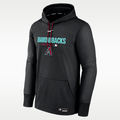 Arizona Diamondbacks Authentic Collection Men's Nike Therma MLB Pullover Hoodie