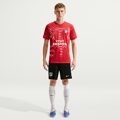 Nike Atlético Madrid İç Saha Nike Dri-FIT Maç Öncesi Erkek Futbol Üstü görsel 4