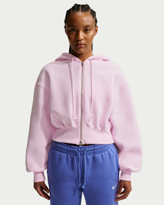 Nike Sportswear Phoenix Fleece Women's Loose Cropped Full-Zip Hoodie