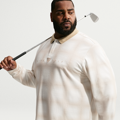 Nike Fairway Fresh Dri-FIT Bol Kesimli Uzun Kollu Erkek Golf Polo Üstü görsel 8