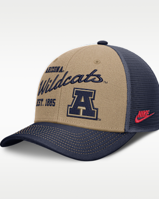 Женские Arizona Legacy Rise Nike Dri-FIT College Trucker Adjustable Hat