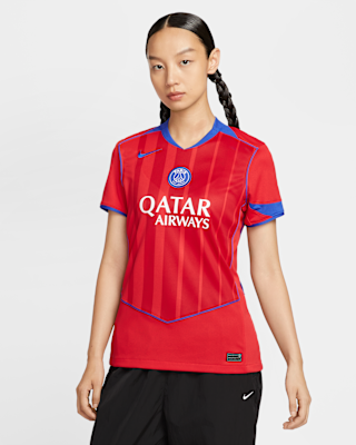 Женские джерси Paris Saint-Germain 2025/26 Stadium Third Nike Dri-FIT Total 90 Soccer Replica Jersey