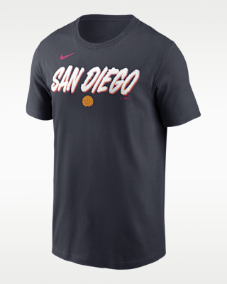 Мужская футболка San Diego Padres City Connect Wordmark Nike MLB