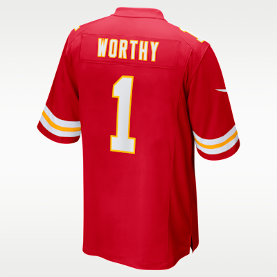 Xavier Worthy Kansas City Chiefs Men's Nike NFL Game Football Jersey