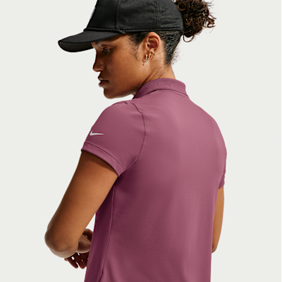 Nike Golf Club Dri-FIT UV Kısa Kollu Kadın Golf Polo Üstü görsel 2
